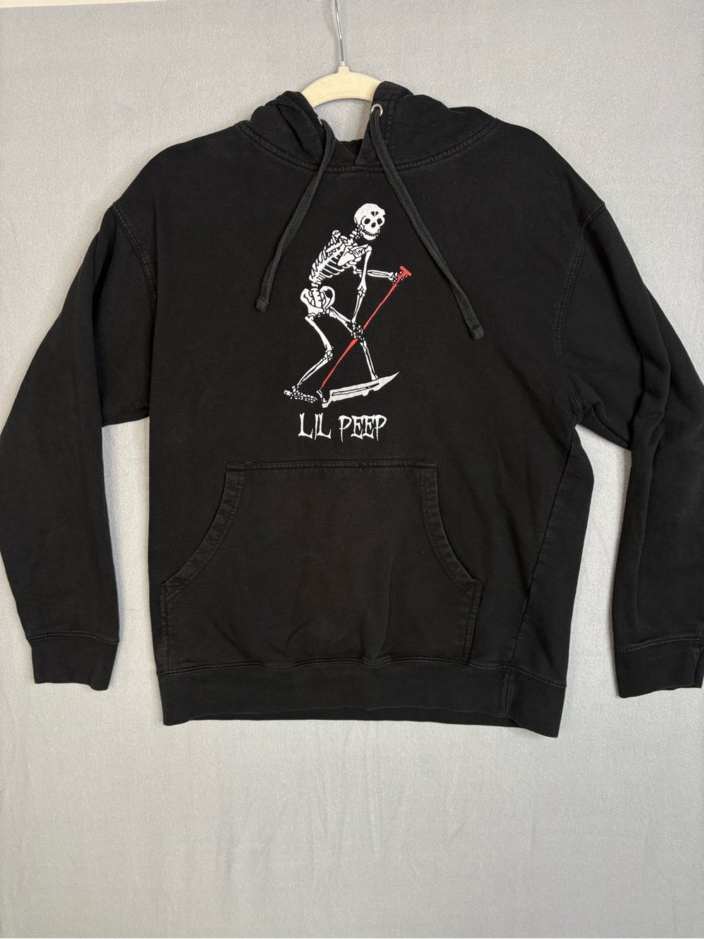 Lil Peep Schemaposse Skeleton Hoodie 🖤 Medium